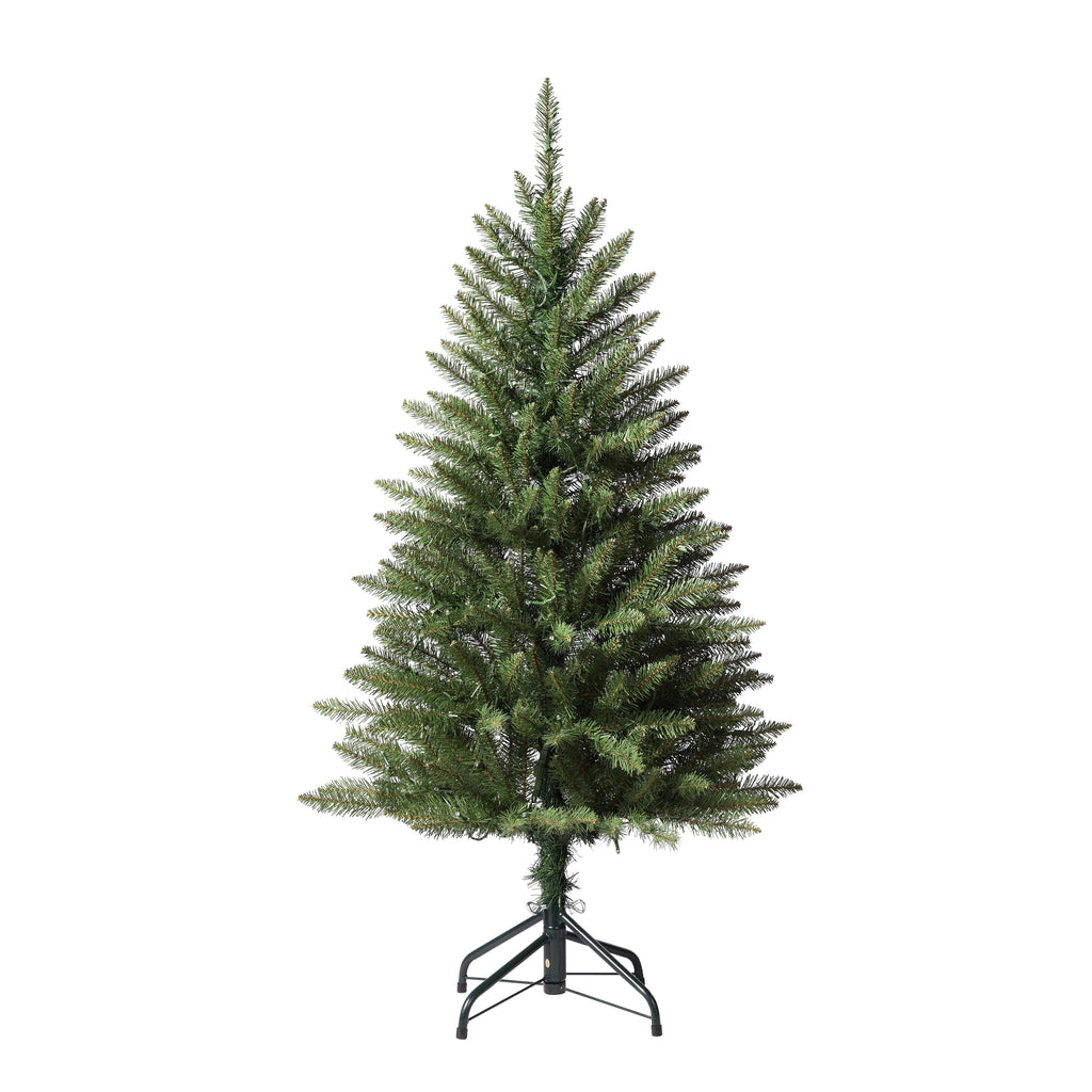 Christmas Tree - 4 Foot Dumont Fir Prelit With Warm White LED Lights