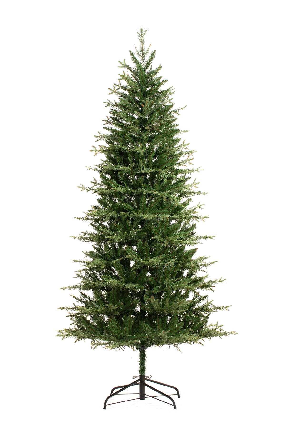 Christmas Tree - 7 Foot Pre-lit Asheville Slim Christmas Tree