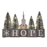 Christmas Wood Blocks-HOPE