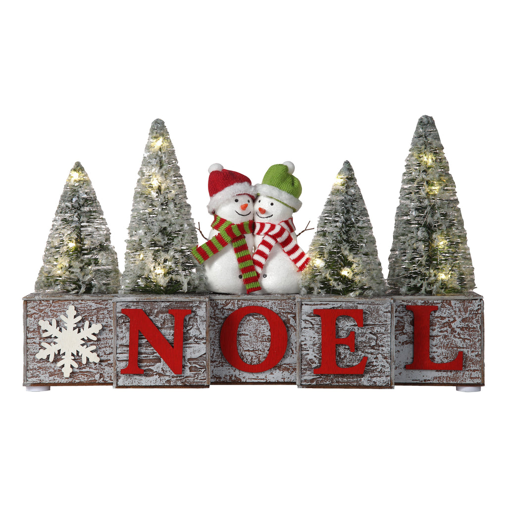 Christmas Wood Blocks-NOEL