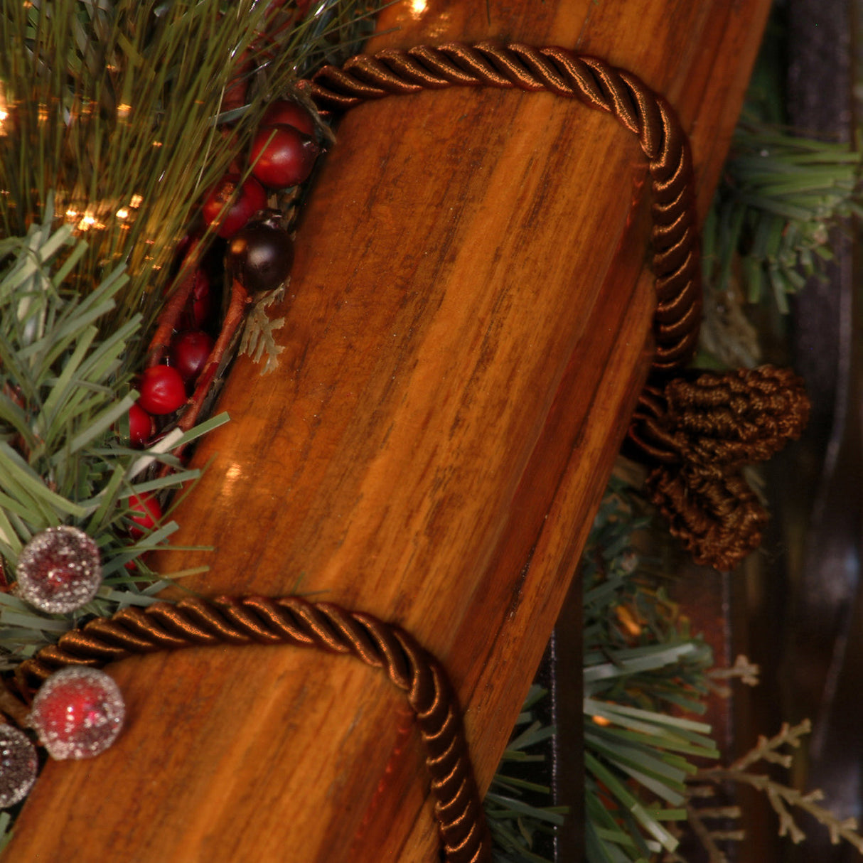 Decorative Twist Tie - Decorative Twist Ties 6 Pack - Brown