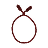Decorative Twist Tie - Decorative Twist Ties 6 Pack - Burgundy