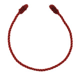 Decorative Twist Tie - Decorative Twist Ties 6 Pack - Burgundy