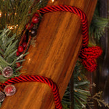 Decorative Twist Tie - Decorative Twist Ties 6 Pack - Dark Red