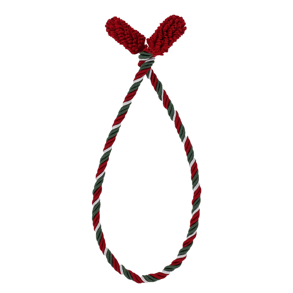 Decorative Twist Tie - Decorative Twist Ties 6 Pack - Red/Green/White
