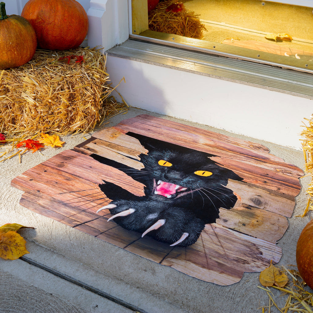Halloween - Mirage™ Halloween Mat - Black Cat