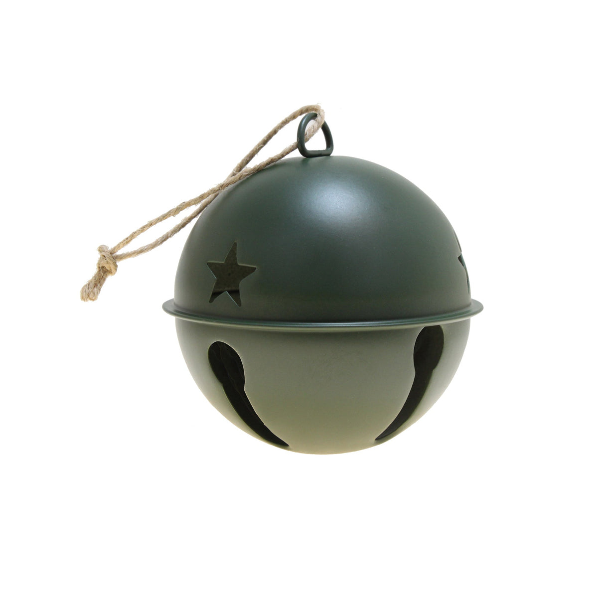 Jingle Bells - Jingle Bell Ornaments - 6 Pack - Assorted (Silver, Red & Green)