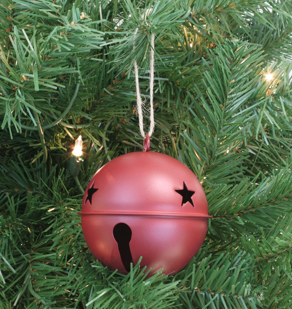 Jingle Bells - Jingle Bell Ornaments - 6 Pack - Assorted (Silver, Red & Green)