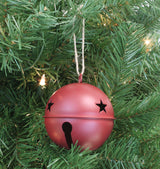 Jingle Bells - Jingle Bell Ornaments - 6 Pack - Assorted (Silver, Red & Green)
