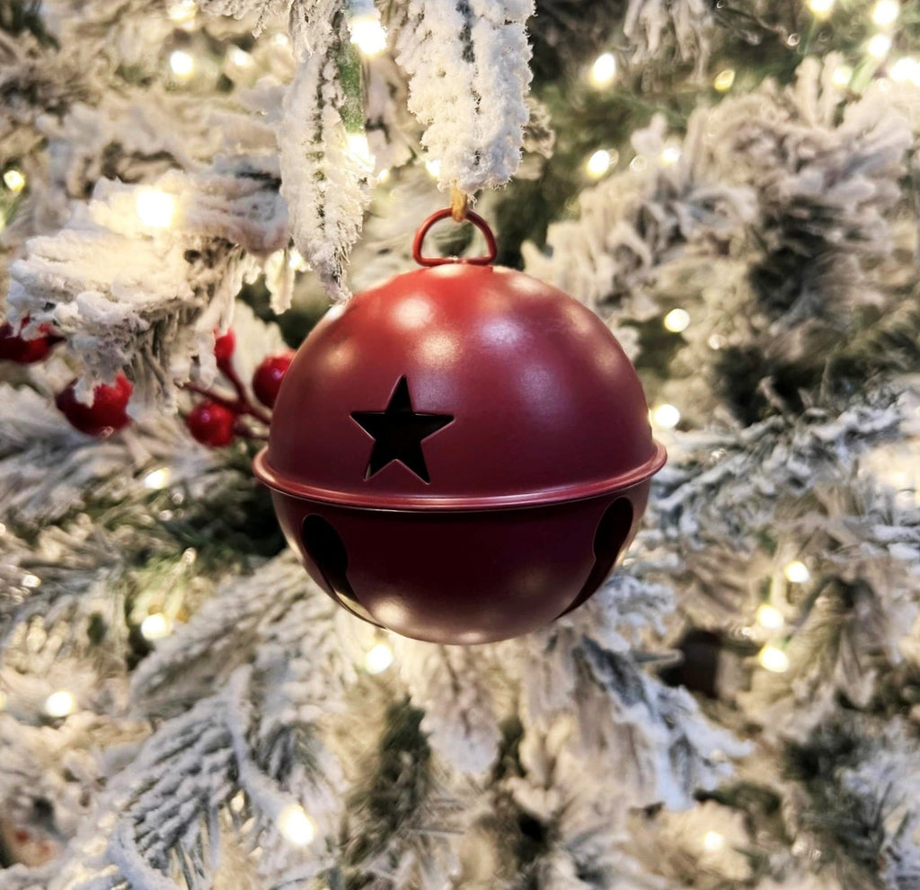 Jingle Bells - Jingle Bell Ornaments - 6 Pack - Red