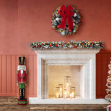 Outdoor Decor - 37 Inch Indoor/Outdoor Christmas Nutcracker