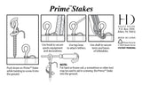 Outdoor Decor - Prime?äóStakes - The Best All Weather Tent Stake