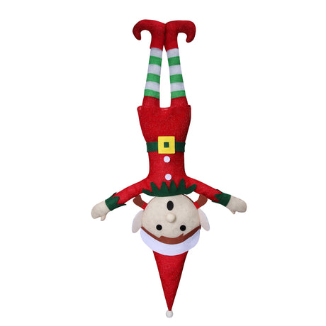 Seasonal & Holiday Decorations - 36 Inch Tall Inept?äó Elf Girl With Warm LED Lights