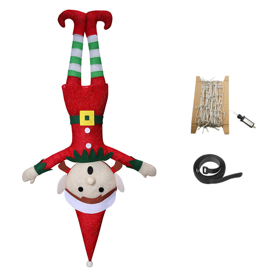 Seasonal & Holiday Decorations - 36 Inch Tall Inept™ Elf Girl With Warm LED Lights