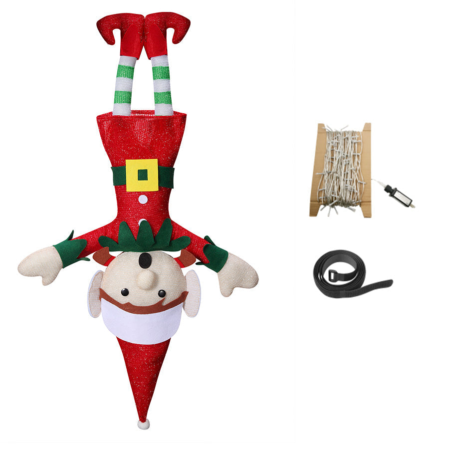 Seasonal & Holiday Decorations - 55 Inch Tall Inept™ Elf Girl With Warm LED Lights