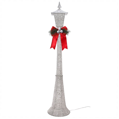 Seasonal & Holiday Decorations - 60 Inch Tall White Lamppost With LED Lights For Indoor Or Outdoor Use