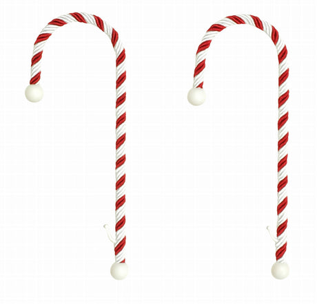 Stocking Holder - Candy Cane Stocking Holder - 2 Pack - Classic