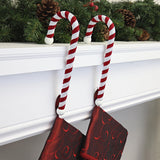 Stocking Holder - Candy Cane Stocking Holder - 2 Pack - Large