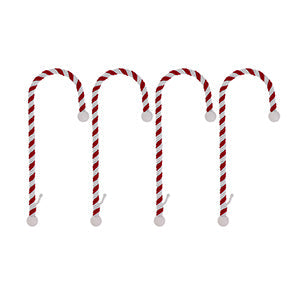 Stocking Holder - Candy Cane Stocking Holder - 4 Pack - Classic