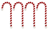 Stocking Holder - Candy Cane Stocking Holder - 4 Pack - Velvet