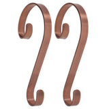 Stocking Holder - Stocking Scrolls?« - Brushed Copper