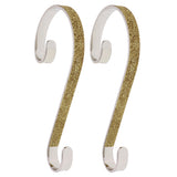 Stocking Holder - Stocking Scrolls?« - Glitter Gold