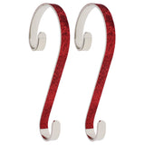 Stocking Holder - Stocking Scrolls?« - Glitter Red