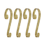 Stocking Holder - Stocking Scrolls?« - Gold Foil