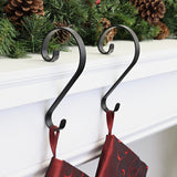 Stocking Holder - Stocking Scrolls?« - Matte Black