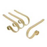 Stocking Holder - The Original MantleClip® Stocking Holder - Textured Gold