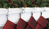 Stocking Holder - The Original MantleClip?« Stocking Holder With Removable Metal Holiday Icons, 4 Pack - Assorted Silver
