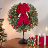 Tabletop Decor - Adapt?äó Adjustable Christmas Stocking Tree Stand - Matte Black