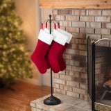 Tabletop Decor - Adapt?äó Adjustable Christmas Stocking Tree Stand - Matte Black
