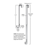 Wreath Hangers - Adapt™ Adjustable Length Wreath Hanger - Green