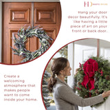 Wreath Hangers - Adapt™ Adjustable Length Wreath Hanger - Oil Rubbed Bronze 10 Lb Capacity