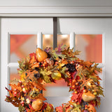 Wreath Hangers - Adapt™ Adjustable Wreath Hanger, Top & Length Adjustable Version - Matte Brown