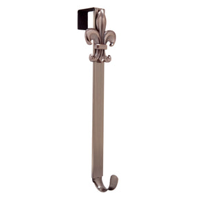 Wreath Hangers - Adapt?äó Adjustable Wreath Hanger With Fleur-de-lis Icon - Oil-Rubbed Bronze