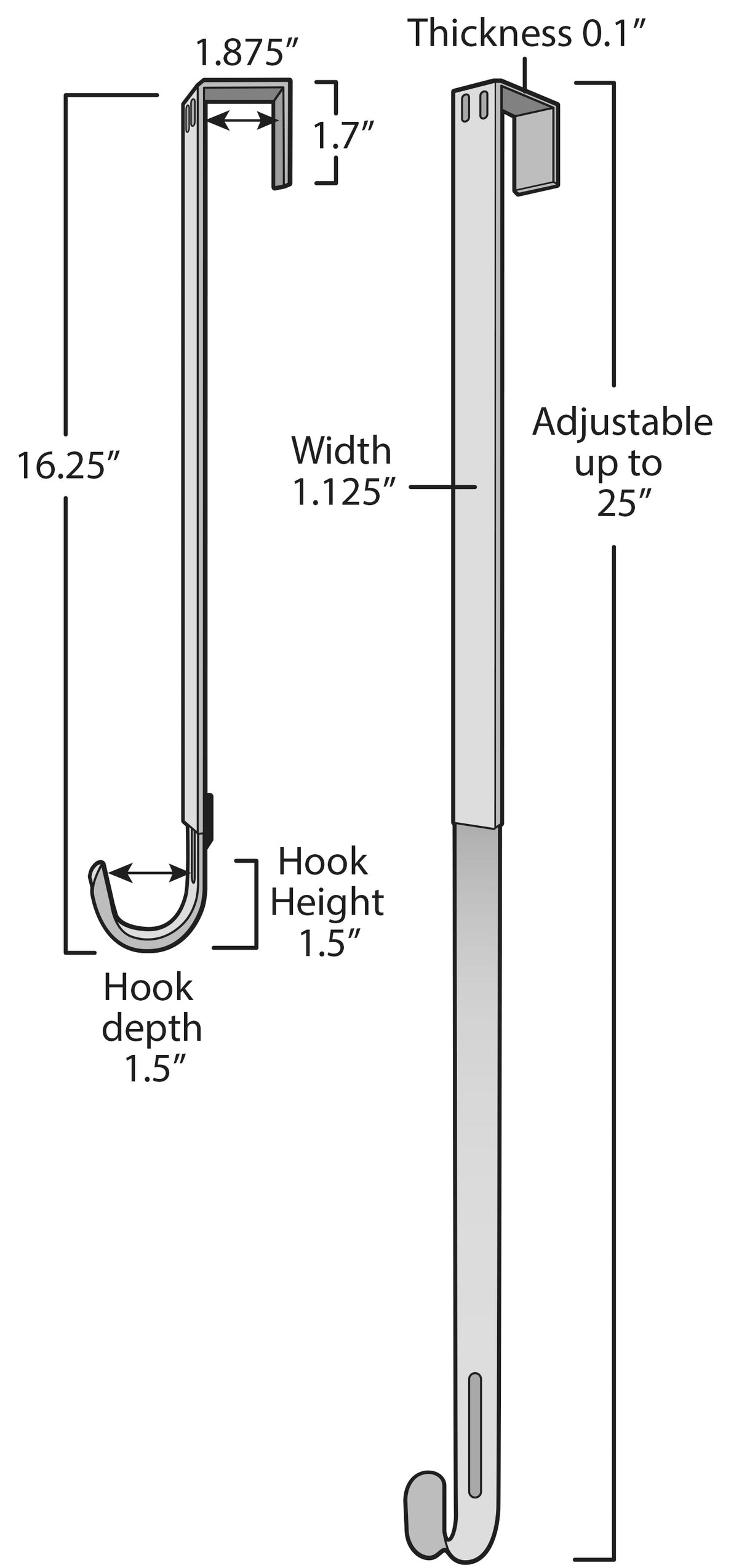 Wreath Hangers - Adapt™ Adjustable Wreath Hanger With Pumpkin Icon - Oil-Rubbed Bronze