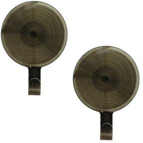 Wreath Hangers - Attract?« Magnetic Hanger, 2 Pack - Antique Brass