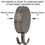 Wreath Hangers - Attract?« Magnetic Hanger, 2 Pack - Antique Brass