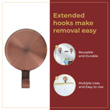 Wreath Hangers - Attract?« Magnetic Hanger, 2 Pack - Brushed Copper