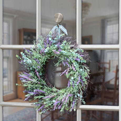 Wreath Hangers - Attract?« Magnetic Hanger, 2 Pack - Brushed Nickel