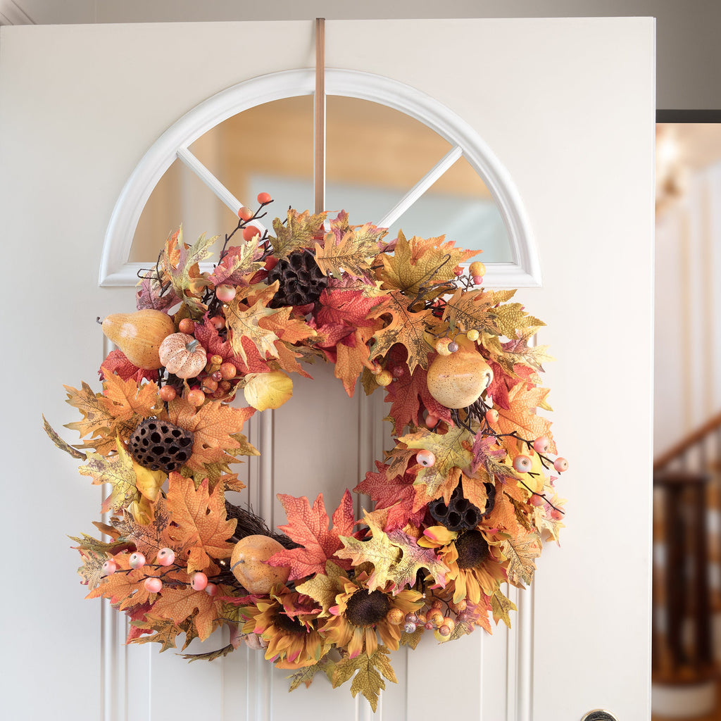Wreath Hangers - HighProfile® Wreath Hanger - Brushed Copper