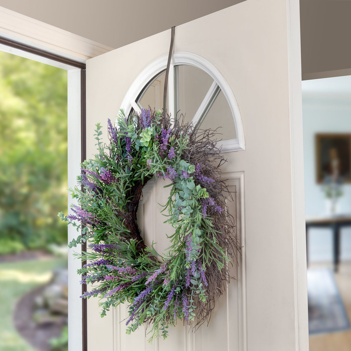 Wreath Hangers - HighProfile?« Wreath Hanger - Brushed Nickel