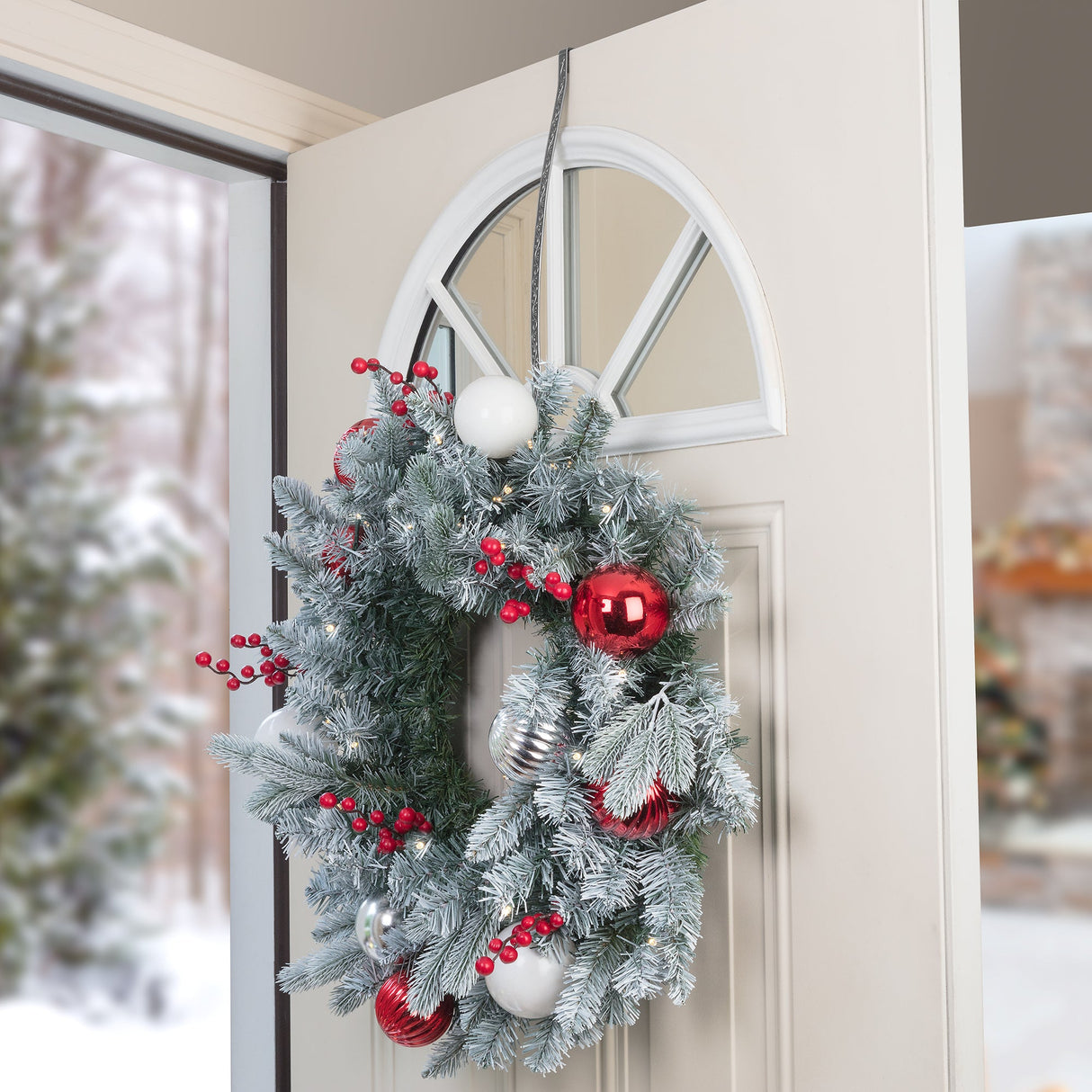 Wreath Hangers - HighProfile?« Wreath Hanger - Holly Pewter