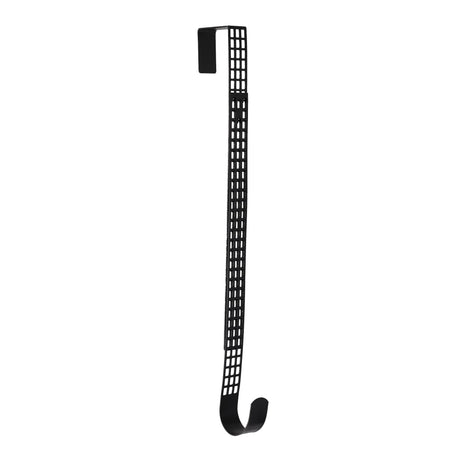 Wreath Hangers - Hook & Lattice™  Adjustable Length Wreath Hanger, Matte Black